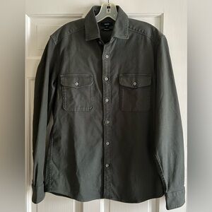 Reiss Dark Caparzo Shirt Jacket
